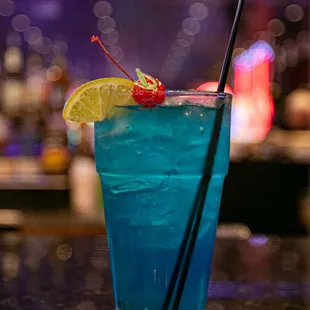 Blue Otter Pop Cocktail