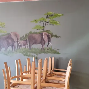 They have pride in their dining space