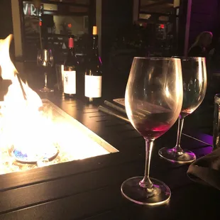 Perfect night for some wine.