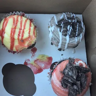 Sorry, the box did a cartwheel in the front seat