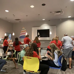 Celebrating after choir concert - back to normal!!!