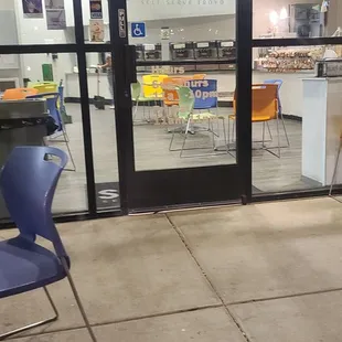 the outside of a store