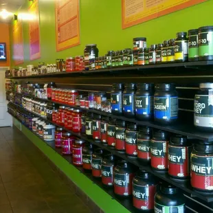 a variety of products