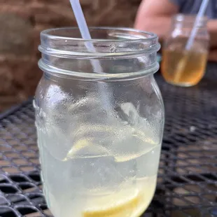 Lavender lemonade with a shot of vodka