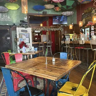Cozy and eclectic cafe