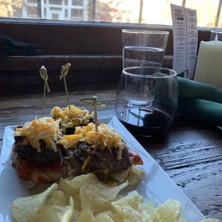 Open Faced Sliders Sandwich
