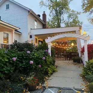 Stunning ambiance both indoors and outside