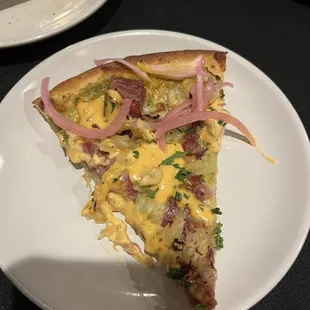 The Reuben pizza, best way to celebrate St. Patrick's Day