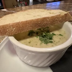 Broccoli and Cheddar Soup with Chicken