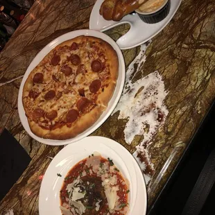 Appetizers from happy hour!