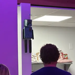 Padre's Folk Art robot! Love it!