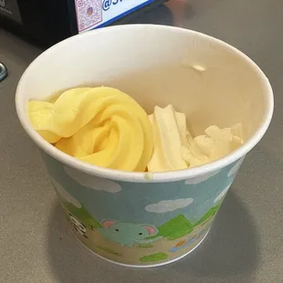 a bowl of yogurt