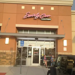Front of store