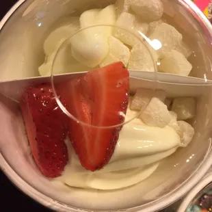 Cheesecake and coconut