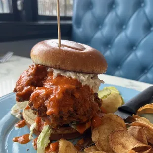 Nashville hot chicken