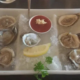 Fresh Oysters on the Half Shell