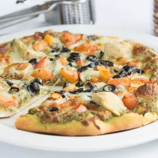 Vegetarian Pesto Pizza