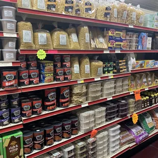 a variety of products