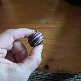 A not raspberry raspberry truffle