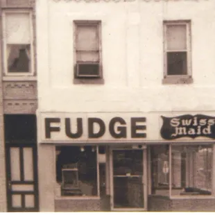 This is the original image of the store in 1962 from the Superior Street side.