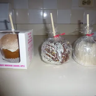 The two on the right are from Swiss Maid Fudge!