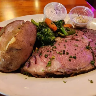 Prime rib special on Wednesday nights