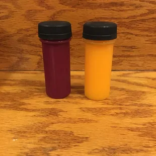 two cups of swiss perks coffee