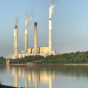 View from the boat ramp. Looking to the left.
