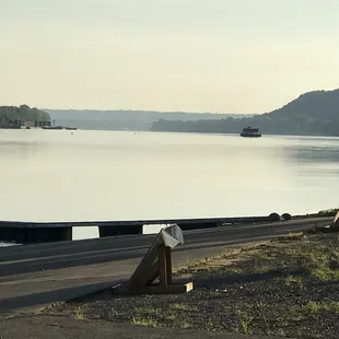View from the boat ramp. Looking to the right.