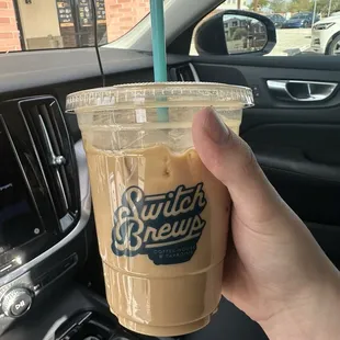 Raspberry Iced Coffee