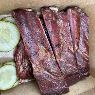 ribs, food, bbq ribs