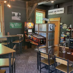 Seating area in main taproom.