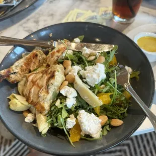 Salad with chicken