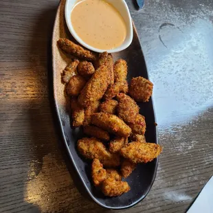 Fried Avocado Strips