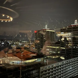 Views from rotating room