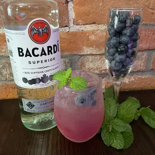 Blueberry Mojito
