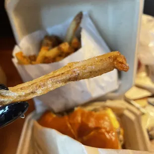 Fries they were awesome!