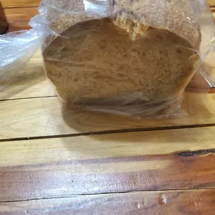 Bland flavorless bread