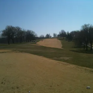 View from #1 tee in early March