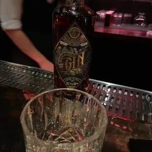 Painted Stave gin -- blue raspberry NyQuil on the nose, sandalwood on the finish