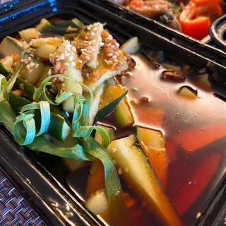 10. Cucumber Salad with Garlic Sauce.