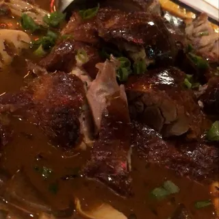 14. Szechuan Roast Duck Hot Pot with Vegetable
