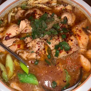 16. Fish Fillets in Szechuan Chili Sauce
