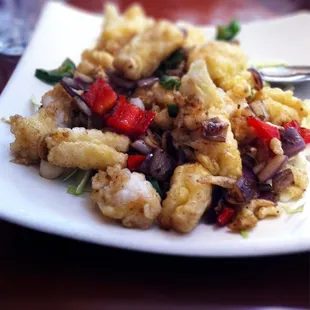 Pepper squid