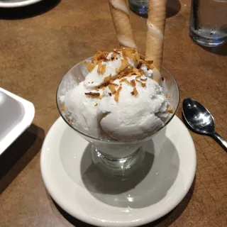 Homemade Coconut Ice Cream