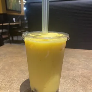 Bubble Drink with Tapioca Pearls