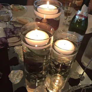 Wedding table centers