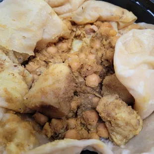 No chicken in my roti