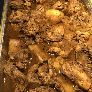 Full tray chicken curry