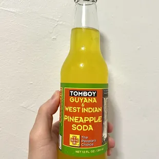 tomboy guyanese pineapple soda